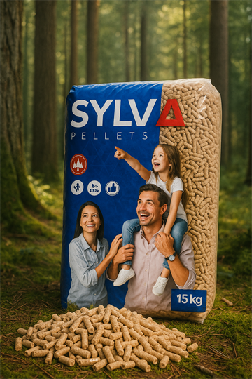 Sylva Træpiller 6 mm 15/990 kg